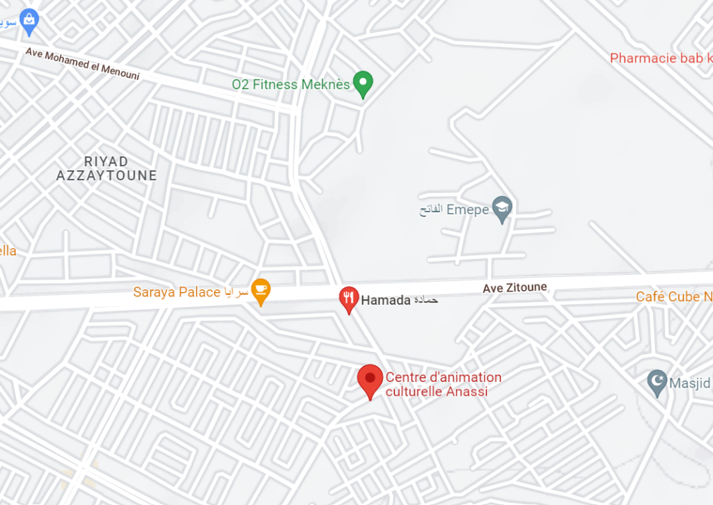 Google Maps location of the Anassi Center